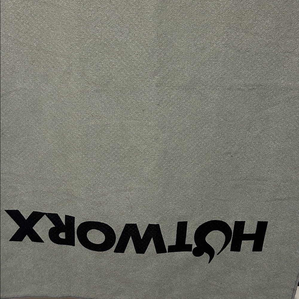 Gray Fitness Towel